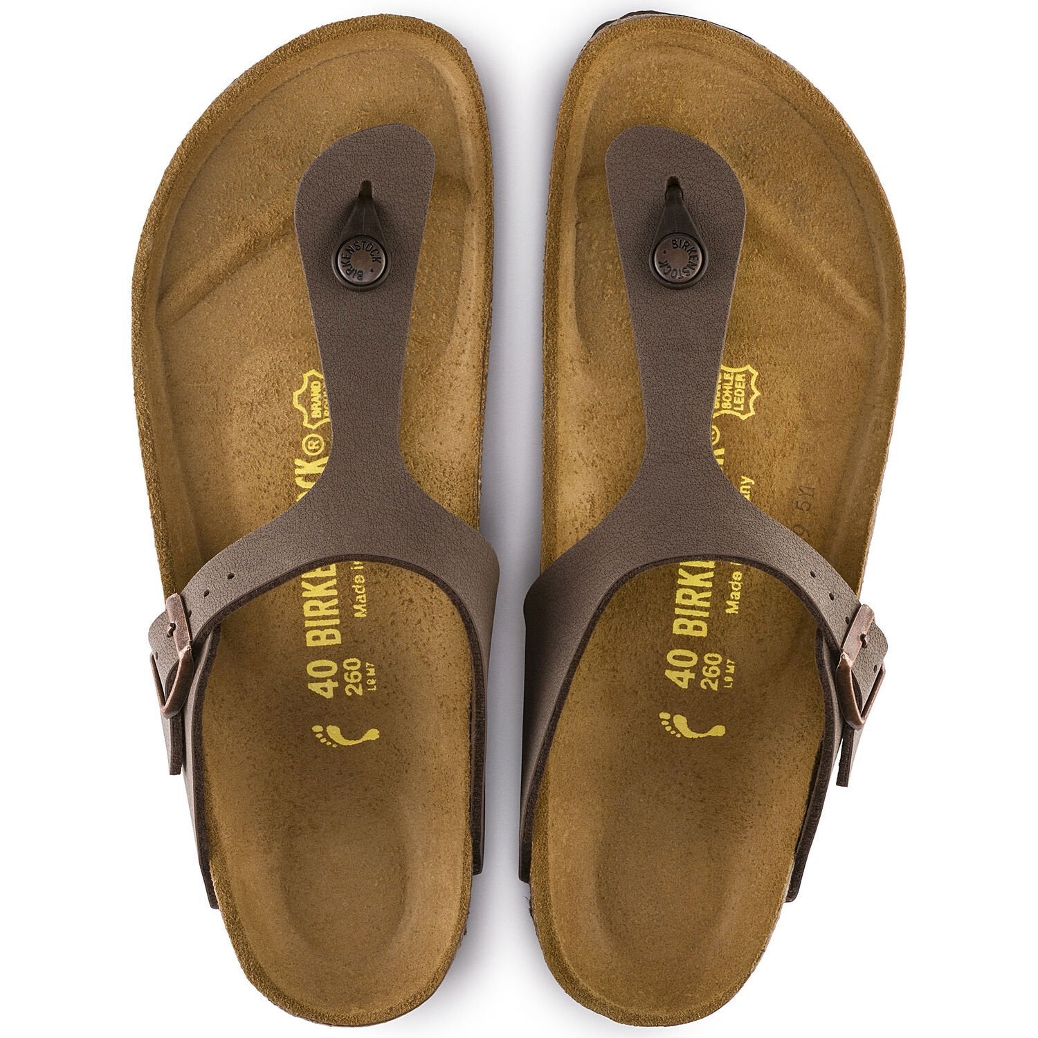 Birkenstock Gizeh Birko-Flor Nubuck