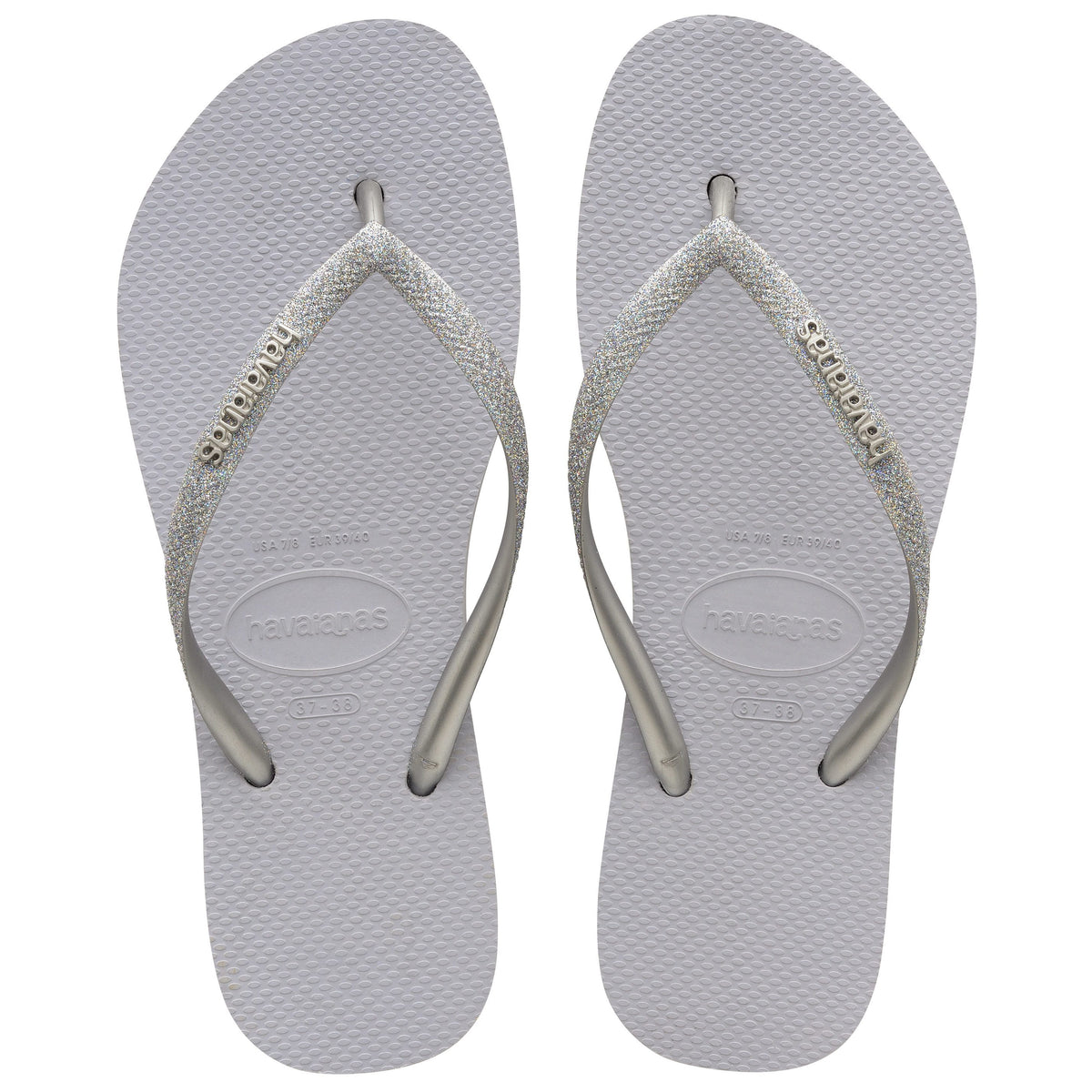 HAVAIANAS SLIM FLATFORM GLITTER