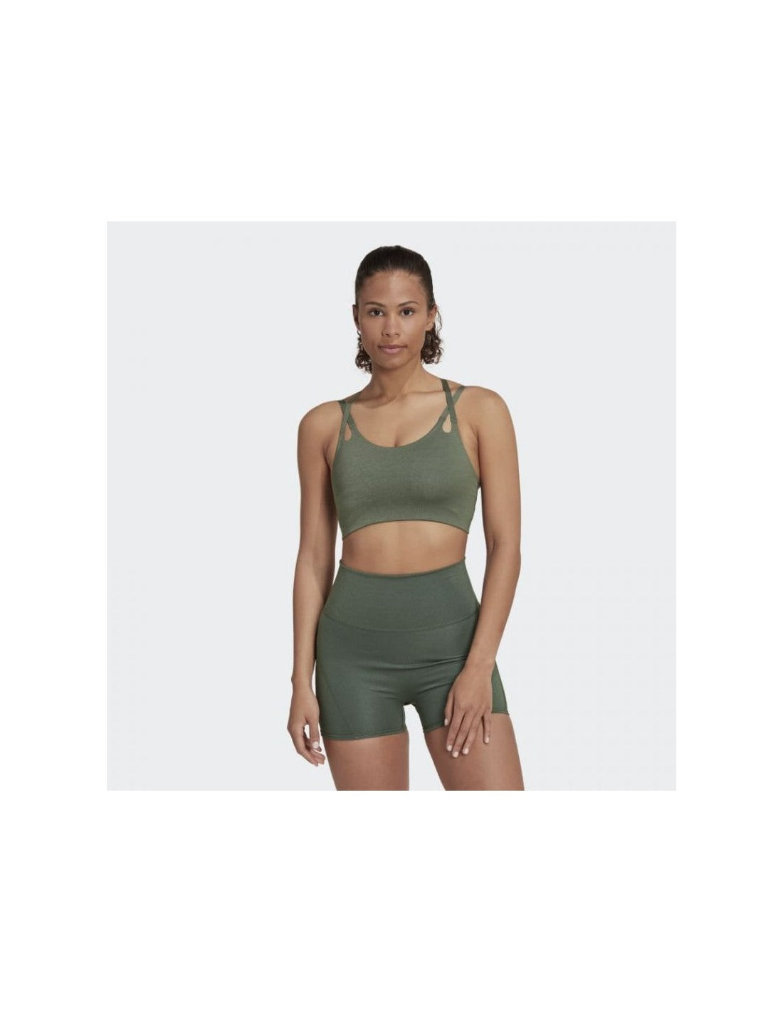 Adidas Yoga Luxe Studio LightSupport Fire Bra
