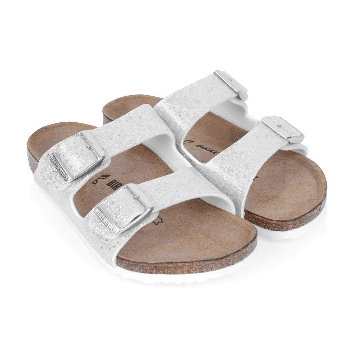 Arizona Kids BIRKENSTOCK 1015563 Cosmic Sparkle White New