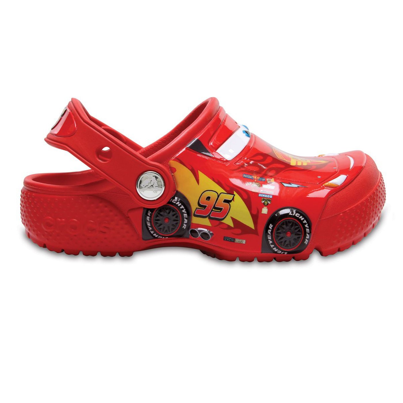 Crocs Lightning McQueen Disney Pixar Cars Piston Cup Red Toddler Size C12 12